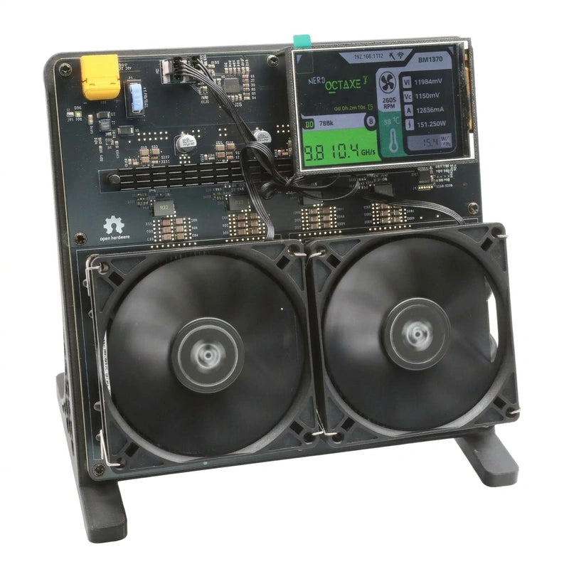 Bitaxe NerdOCTaxe Gamma 9.6Th/s BTC Solo Miner - 160W