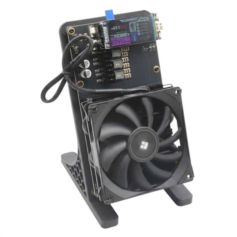 Bitaxe NerdQaxe++ Rev6.1 6Th/s 1.9” Screen with PSU - 100W