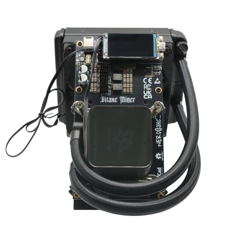 NerdMiner NerdQaxe++ Hydro 4.8Th/s BTC Solo Miner - 75W