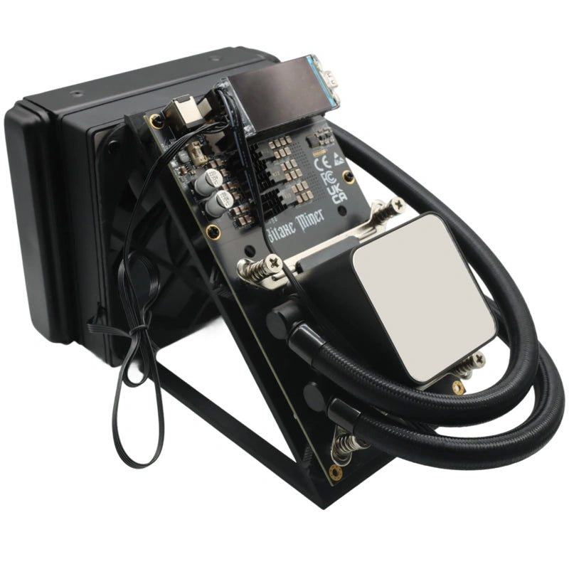 NerdMiner NerdQaxe++ Hydro 4.8Th/s BTC Solo Miner - 75W