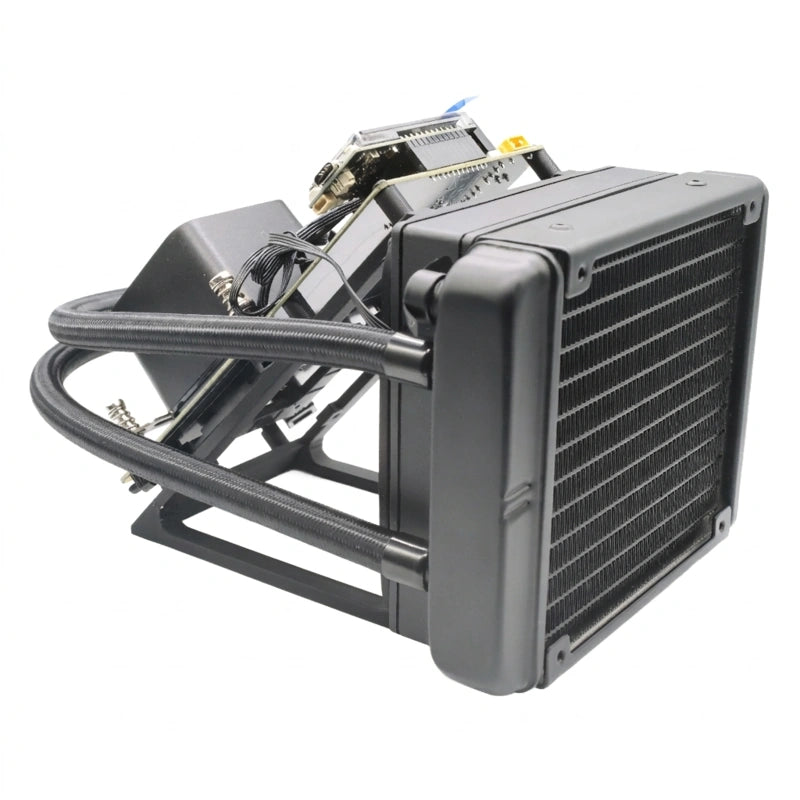 NerdMiner NerdQaxe++ Rev6.1 Hydro 6Th/s BTC Solo Miner - 100W