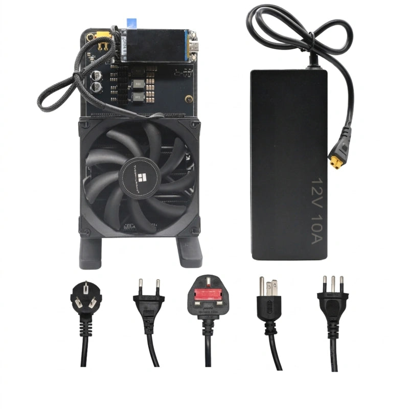 NerdMiner NerdQaxe++ Rev6.1 6Th/s BTC Solo Miner - 100W